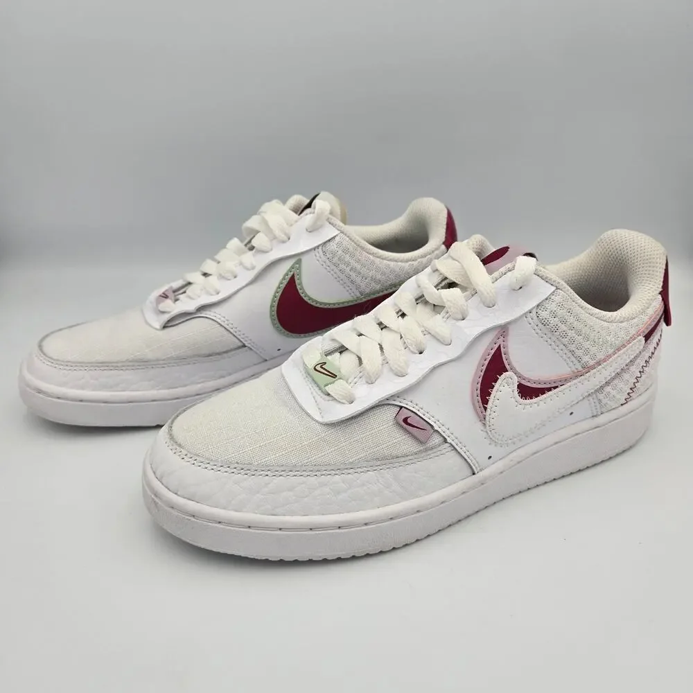 Nike Court Vision Low “U Complete Me” Sneakers – Size 7.5 (Like New)